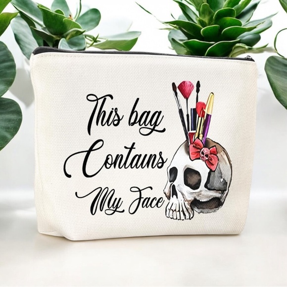 Large Waterproof Makeup Pouch, NWT - Picture 2 of 6